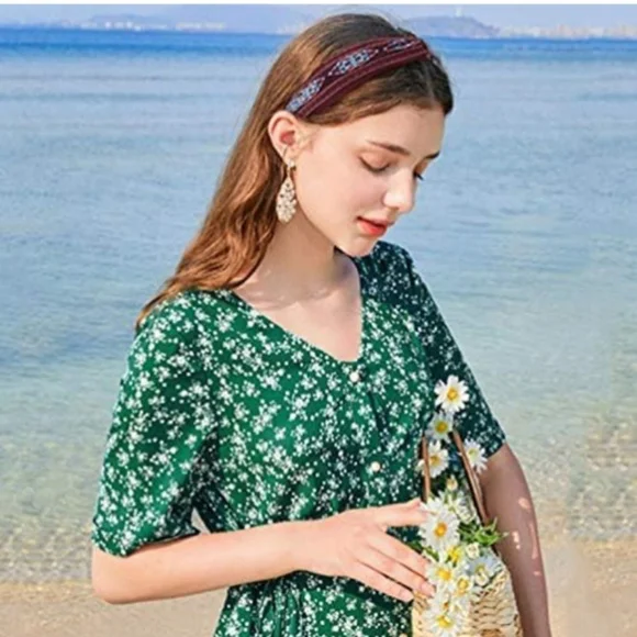 New lot of 5 patterned headbands - Picture 9 of 9